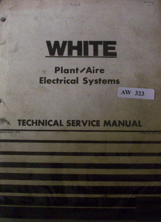 White plant aire electrical systems tech service manual