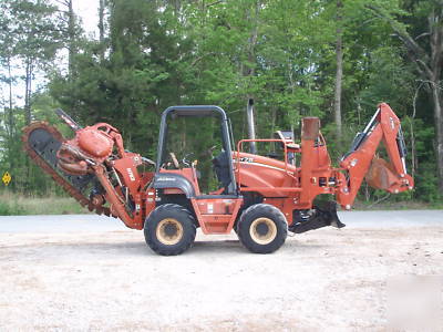 2004 ditch witch RT75H trencher / plow / backhoe combo