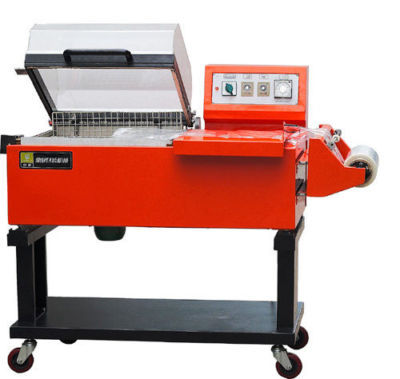 All in one shrink wrapper and sealing machine