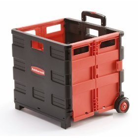 Grocery cart carts rubbermaid cargo crate hand truck 