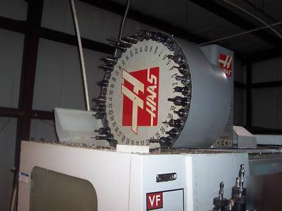 Haas VF3 cnc mill hrt 210 4TH axis included 