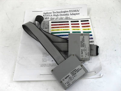 Hp agilent E5346A h density probe adapter w/labels