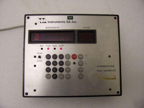 Isa intruments sa inc. microprocessor scan controller