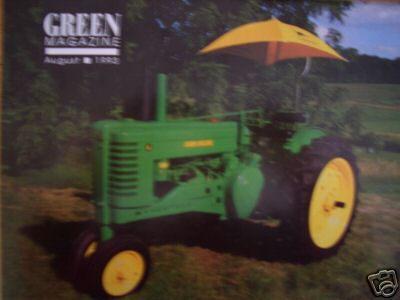John deere model 430 tractor green magazine