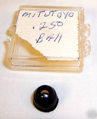 Mitutoyo 101469 ball attachment .250â€ for micrometers