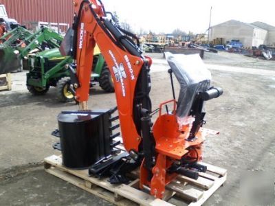 New woods BH90X backhoe attachment with 24