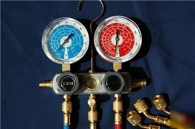 R134A manifold gauge hose set hvac diagnosis epa apply