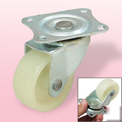 Rotation caster replacement wheel with swivel plate