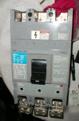 Siemens 1000 amp circuit breaker ND63B120 W1000 trip