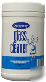 Sprayway 933 glass cleaning wipes (40/bucket)