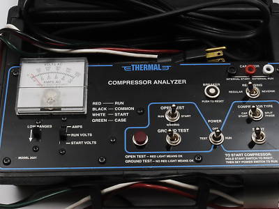 Thermal compressor analyzer model 2001 hermeti-check