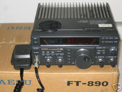 Yaesu ft-890 ham radio general coverage transceiver