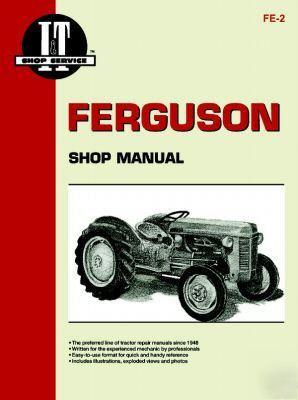 Ferguson i&t shop service repair manual fe-2
