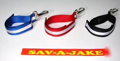 Firefighter reflective glove straps - 3 pack sav-a-jake