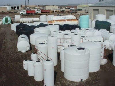 10,000 gallon poly water only storage tank 141X160