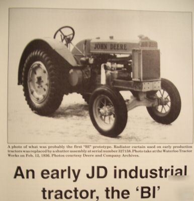 John deere bi tractor green magazine br bo industrial