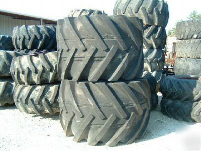 New 66/43.00-26 united rubber tires 20 ply on rims