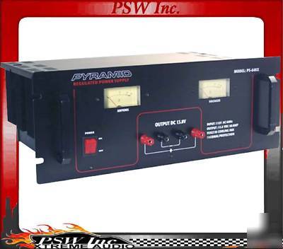 Power supply 60-amp fully regulated pyramid #PS64KX