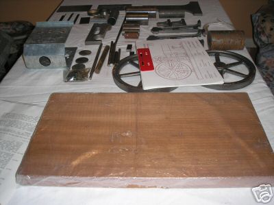 Werner wiggers hot air engine kit(unmachined castings)