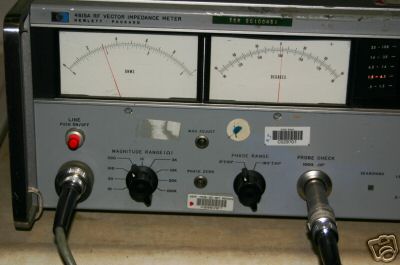 Hp 4815A rf vector impedance meter bridge w/ probe