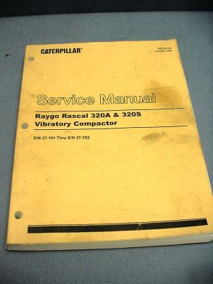 Caterpillar 320A & 320S service manual â€“ compactor