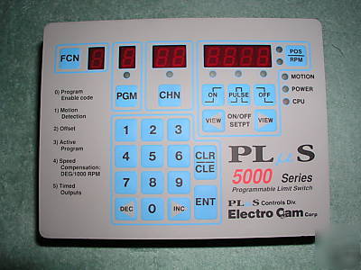 Electro cam plus ps-5131 programmable limit switch pls