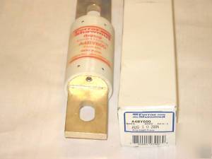 New A4BY600 gould shawmut 600A fuses 200,000AIC 600V