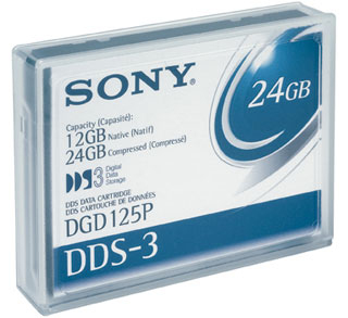 New sony DDS3 4MM data cartridge DGD125P