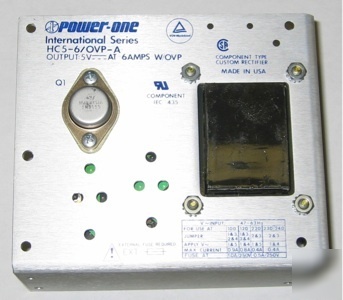 Power-one power supply 5V/6A - HC5-6/ovp-a