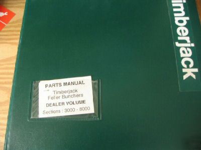 Timberjack feller buncher volume 3000-8000 parts manual
