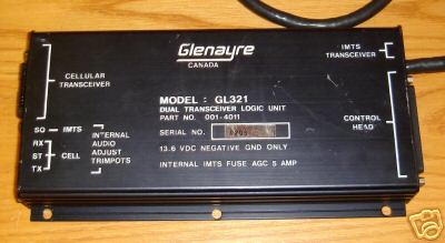 Glenayre dual transceiver logic unit GL321 001-4011