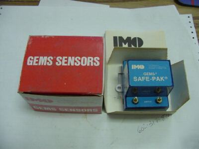 New imo / gem sensors 25872 safe-pak relay, 