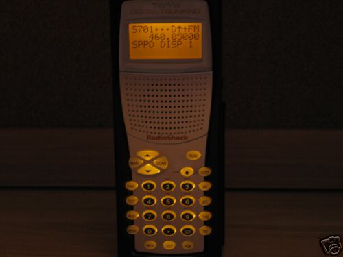 Radio shack pro-96 digital trunking handheld scanner