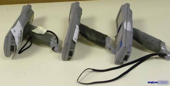Telxon PTC960SL barcode scanners lot of 3 for parts