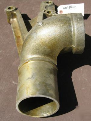 Turbo exhaust elbow 681900C1 for ih DT414 &DT466 engine