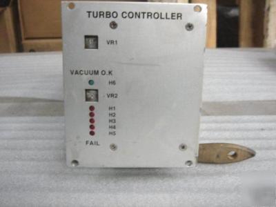 Vacuum turbo controller