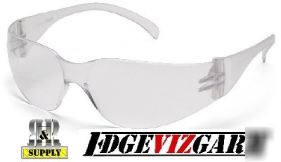 12 pair 1700 series clear lens safety glasses