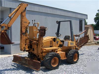 1998 case 560 tractor backhoe trencher blade 4X4X4
