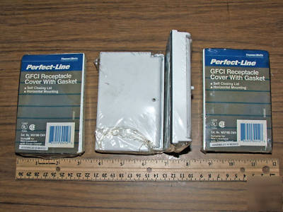4 weatherproof outdoor gfci receptacle cover and gasket