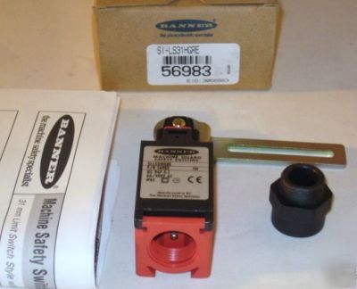 Banner si-LS31HGRE machine guard safety switch 400VAC