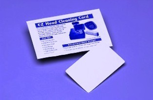 Credit card cleaning cards for veifone hypercom omni