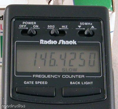 Like new radio shack frequency counter 22-305 in the bx