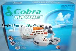 New cobra MRF55 mr F55 marine vhf radio transceiver