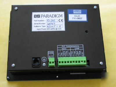 New red lion (paradigm)-CL20 operator interface * *
