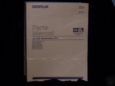 Original caterpillar 3512B generator set parts manual