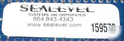 Sealevel systems configurable ultra 485 isa interface