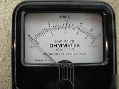 Simpson low-range ohmmeter model 362