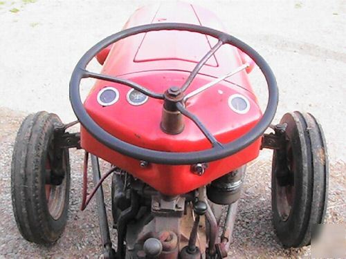 Vintage 1960 35 massey ferguson tractor 12 volt system