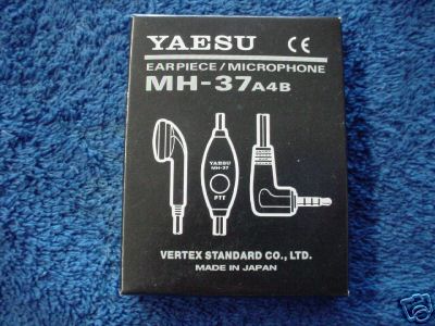 Yaesu mh-37A4B earpiece / microphone for the vx-5R