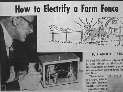 You can electrify a fence: plans + instructions